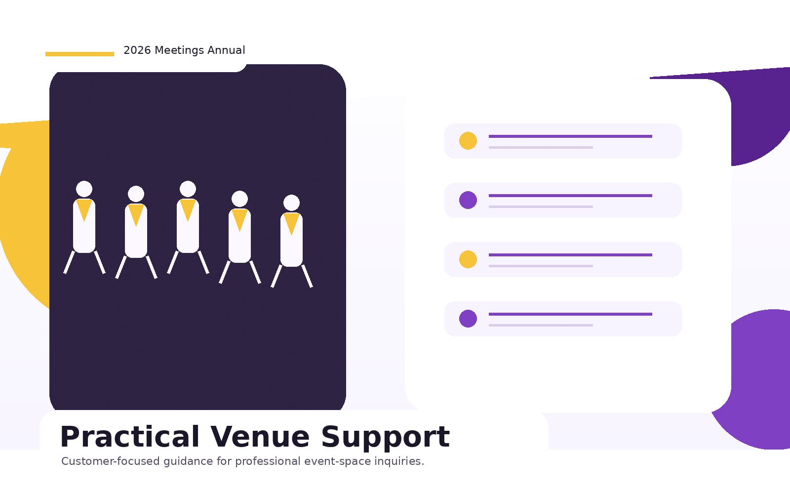 About 2026 Meetings Annual visual